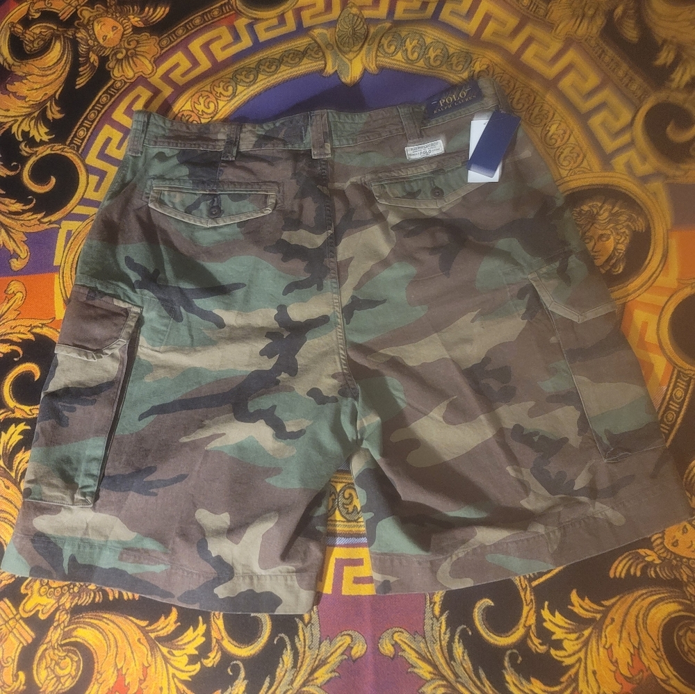 Polo Ralph Lauren Camo Chino Shorts - Picture 6 of 6